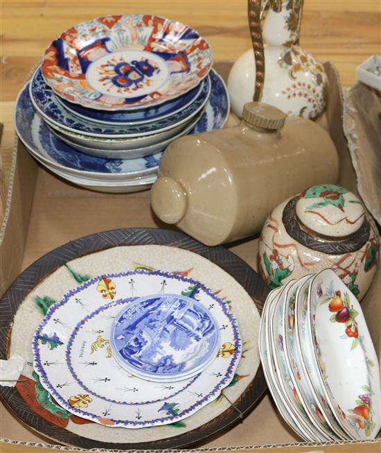 A quantity of mixed ceramics, Oriental etc
